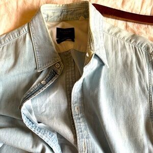 Rag & Bone Light Blue Denim Shirt